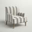 Upholstered Armchair-1890186417