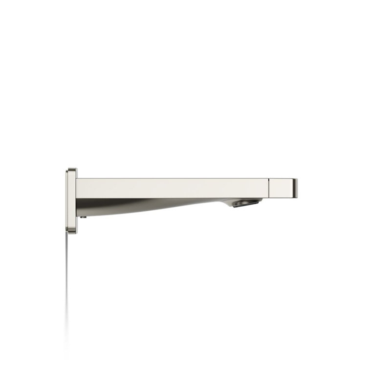 Parallel Wall Mounted Tub Spout Trim, Polished Nickel