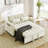 Versatile Convertible Sofa Bed with Pull-Out Feature for Living Room