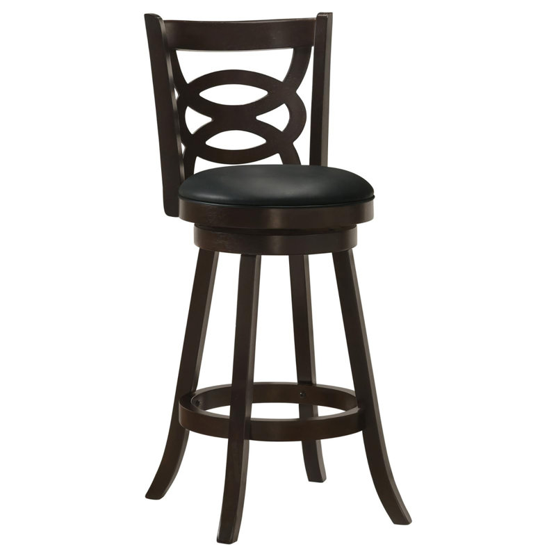 Ensemble de 2 tabourets de bar modernes en bois, un mélange parfait de tradition et de modernité pour votre bar ou votre îlot de cuisine.