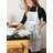 Suna Floral Cotton Bib Apron