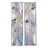 " Elongated Modern Abstract " 2 - Pieces
