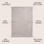Tapis crème / argent Wolcott-543115044