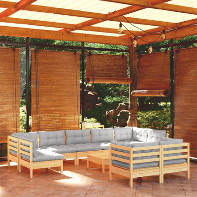 Ensemble de conversation modulaire 10 pièces Kahlynn