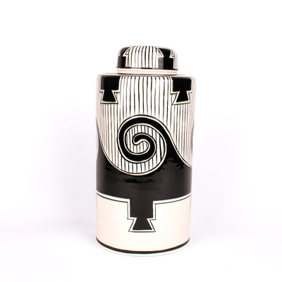 African Handmade Ceramic Jar