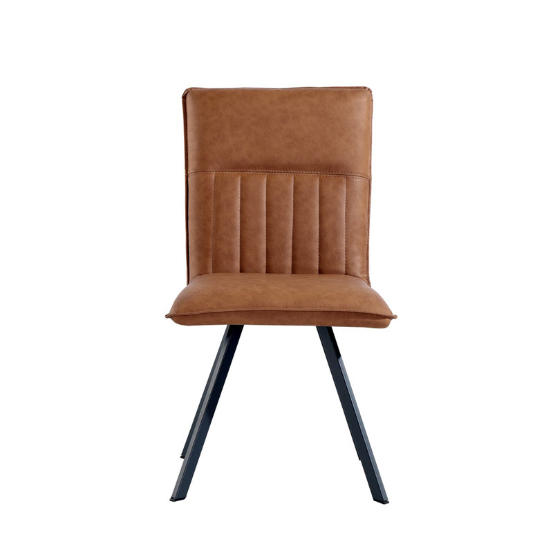 Manton Dining Chair Tan PU 