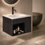 Meuble-lavabo flottant 24 po NOIR-1213185305