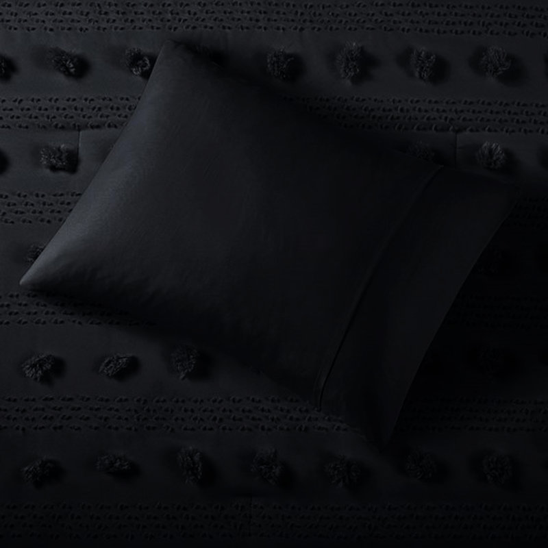 Black Comforter Full/Queen - , Details