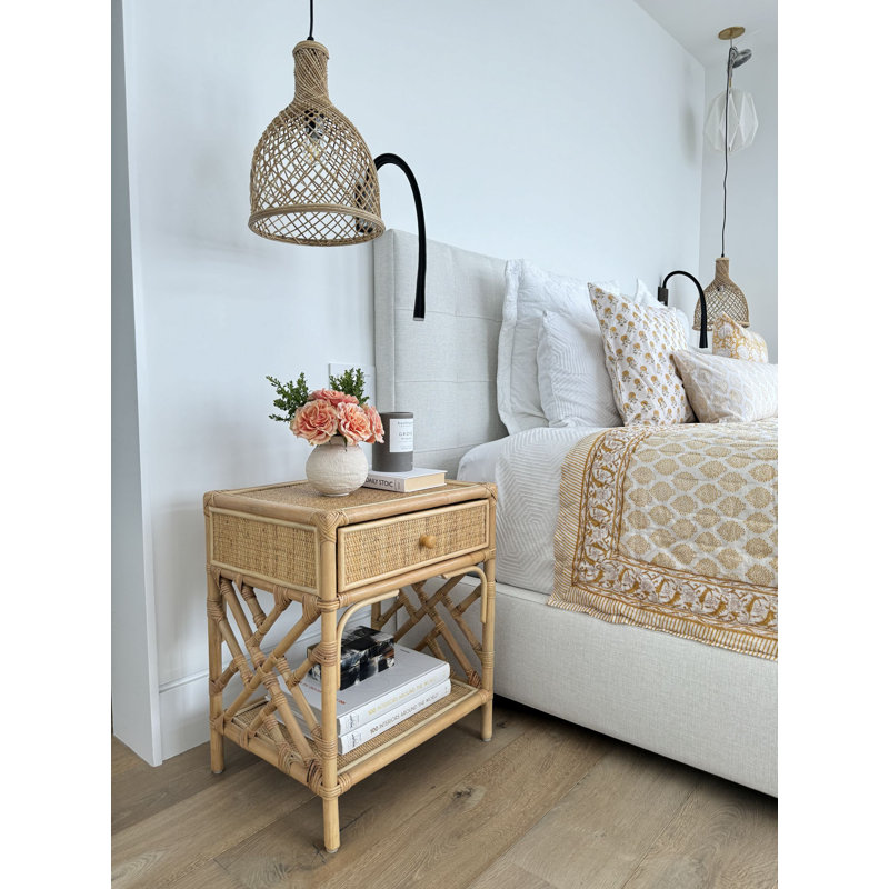 Commode anglaise 1 tiroir Alderson, Brun
