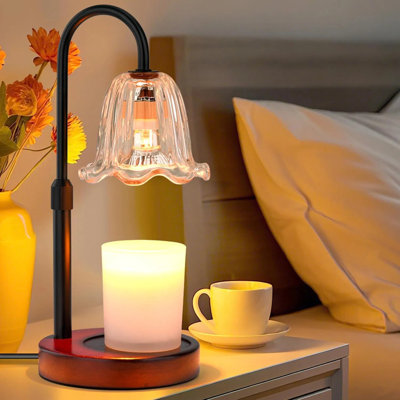 Candle Warmer Lamp – Timer & Dimmer Height/brightness Adjustable Electric Wax Warmer, Birthday/house Warming Gift For Women/mom New Home Decor Essential