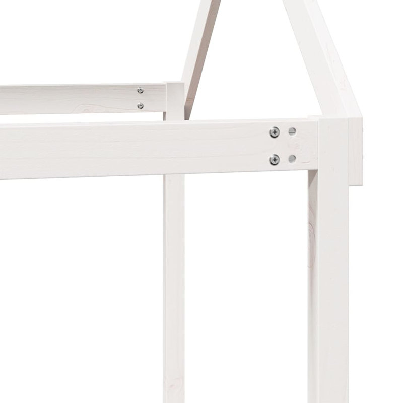 Layden Bunk Bed Accessories, 159cm H x 217cm L x 95.5cm W, White
