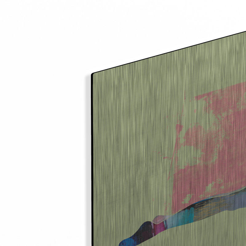 Art mural en métal Winston Porter «Upward Facing Dog Sun» par Tim Parker, H 16 po x l 24 po
