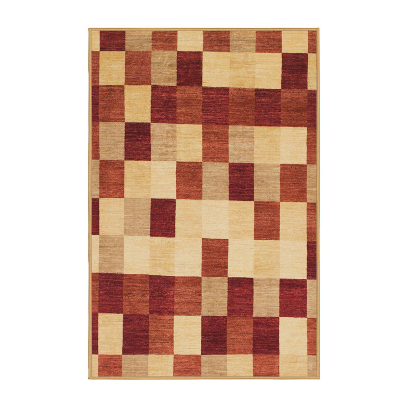 Tapis abstrait moderne 1565, Rectangle 2 pi x 3 pi