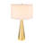 D15x28.5" Aluminum Cone Table Lamp