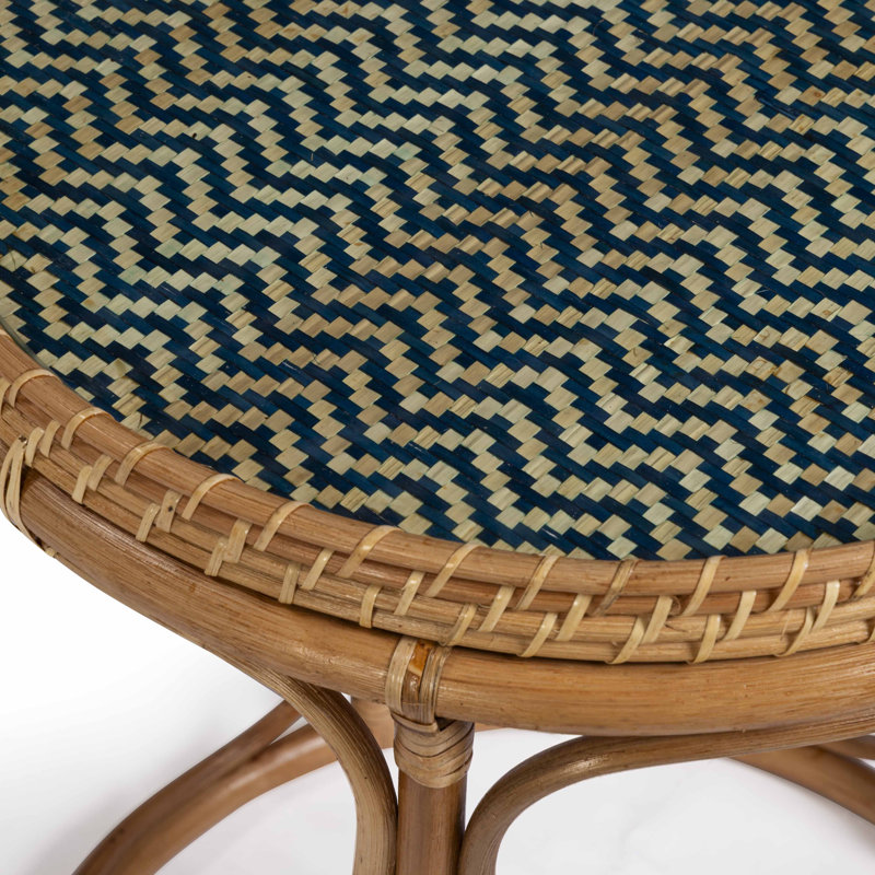 Table d'appoint en rotin Lindy