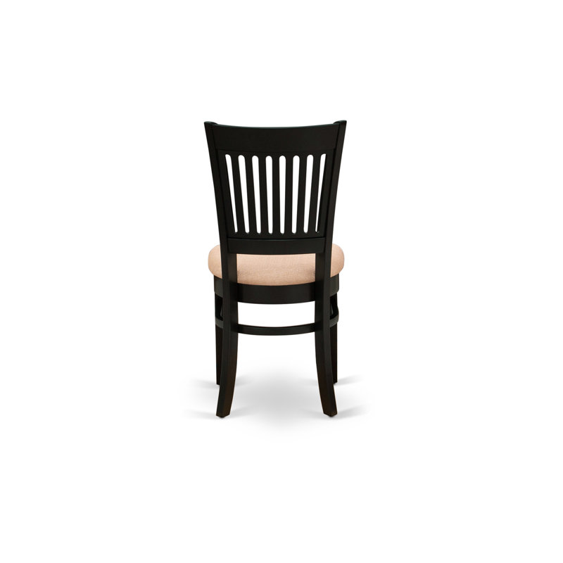 Maytham Piece Drop Leaf Solid Wood Rubberwood Dining Set, 3 Pieces: Table, 2 Chairs;, Black, Yes