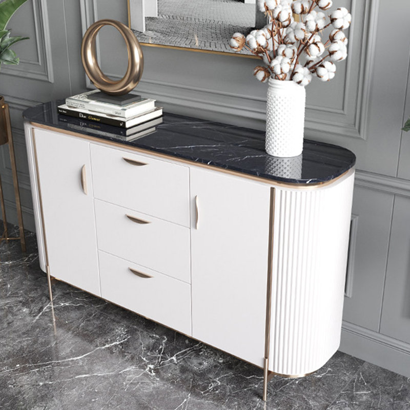 Buffet de style italien de luxe, H 35,43 po x l 59,05 po x P 15,75 po