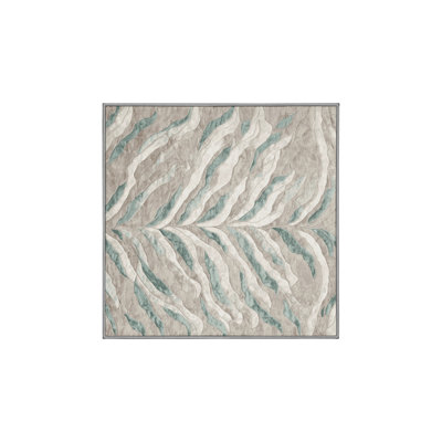 Machine Washable Gray Area Rug