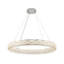 Élégance - lustre à DEL intégré - finition chrome - abat-jour en cristal-793464509