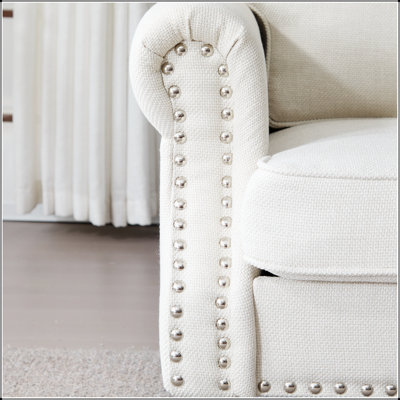 Canapé confortable en similicuir pour le salon et la chambre à coucher, rehaussant le style intérieur et offrant une assise confortable