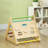 5 in 1 Pikler Triangle Set with Slide, Sandbags, for 18-48 Months
