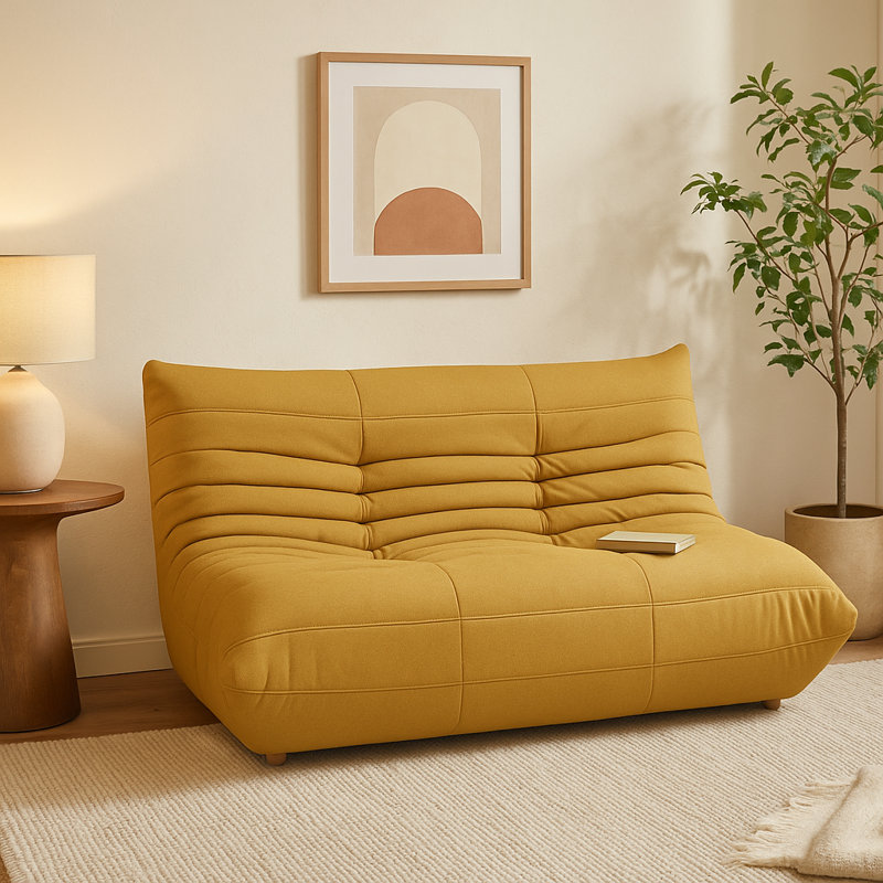 Smooch 2 Seater Sofa, Yellow