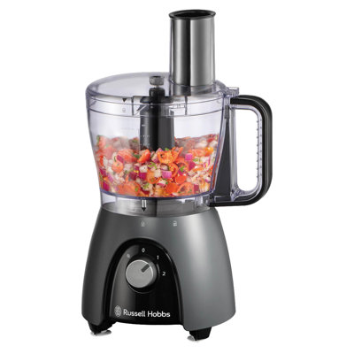 600W 1.5L Food Processor Desire Matte Charcoal