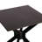 Sturdy Acacia Modern End Table