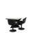 Corrales Cady Swivel Adjustable Height Bar Stool – Modern Weaved Back Design with Adjustable Seat-645800571