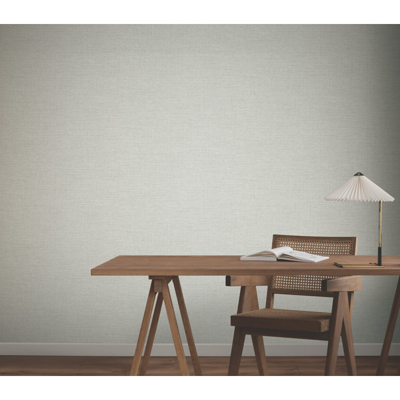 Papier peint Hillswick Tweed Pewter, Gris