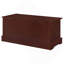 Commode rectangulaire en cèdre brun chaud