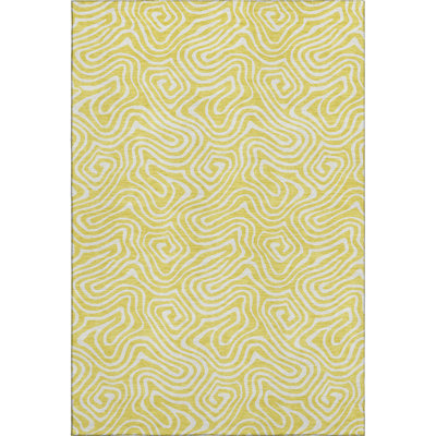 Premium Machine Washable Diskin AMF1030 Swirls Rug