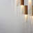 12 - Light Gold LED Cluster Pendant