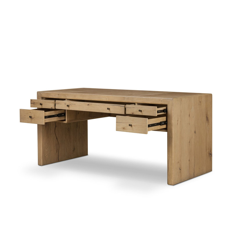 Nico Desk-Aged Natural Oak Veneer