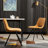 Chaucer Faux Leather Upholstered Dining Chair-488245545