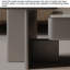 Ensemble de tables basses modernes en pierre micro-cristalline