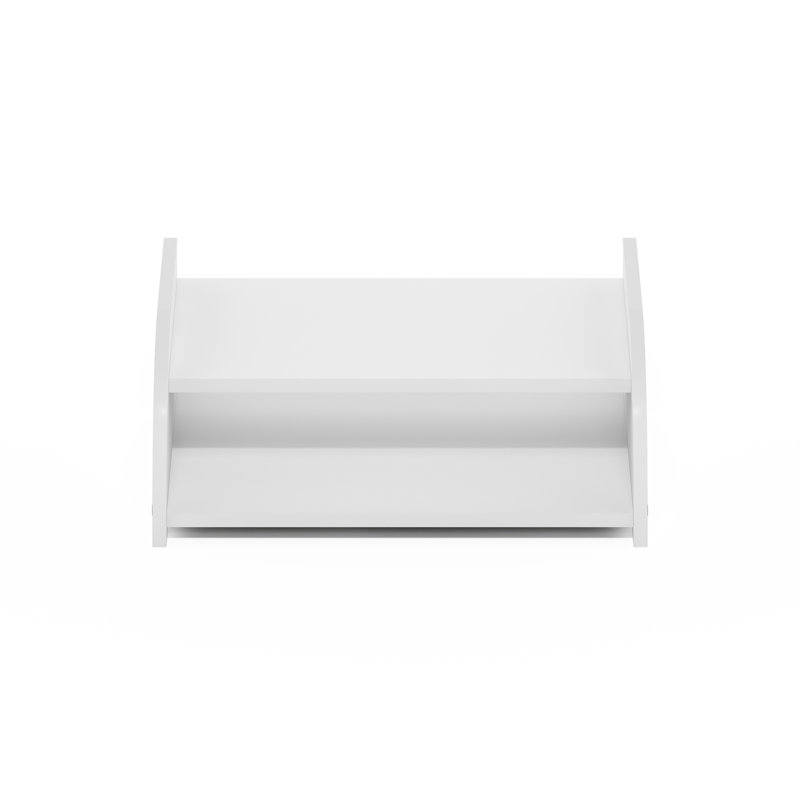 Ebern Designs Martelli 2-Tier Desk Top Organizer, White