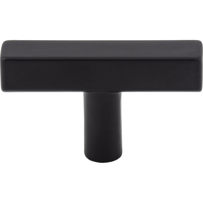 Poignée barre Dominique, Noir mat, 2"