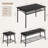 Cheviotdale 4 - Person Four Leg Dining Set-224235536