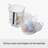 Like-it Plastic Laundry Basket Mint Blue Big Round Basket for Laundry and Storage Set of 2-1289505846-1289505847