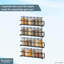 Buckingham 4-Tier Black Spice Rack Wall Mounted Cupboard Organiser  