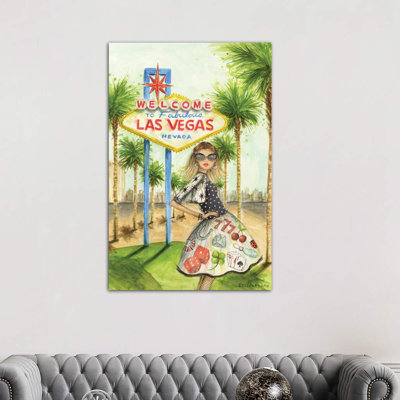 Day in the Desert Lucinda's Feelin Lucky 1 Piece Wrapped Canvas Wall Art