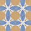 Carreau de céramique à motif de mur 4 po x 4 po Revival