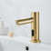 Solo Brushed Gold Commercial Automatic Dual Touchless Sensor Faucet – Elegant, Hygienic, and Efficient
