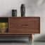 Meuble télé moderne et simple en bois de noyer-107393768