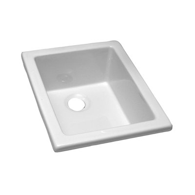 Utility 18.25'' L x 14.5'' W Service Sink