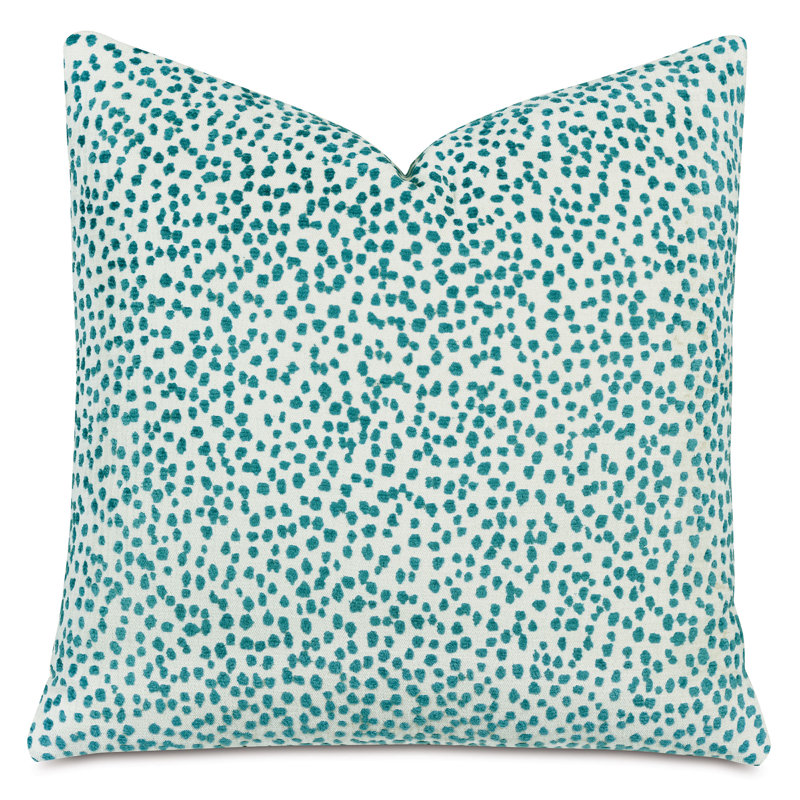 Boutique Square Pillow Cover & Insert, Tapir Teal