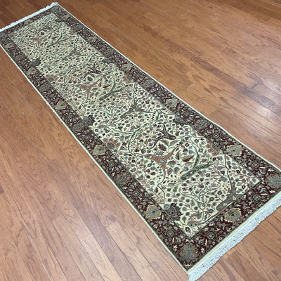  Handmade Tabriz Wool Runner