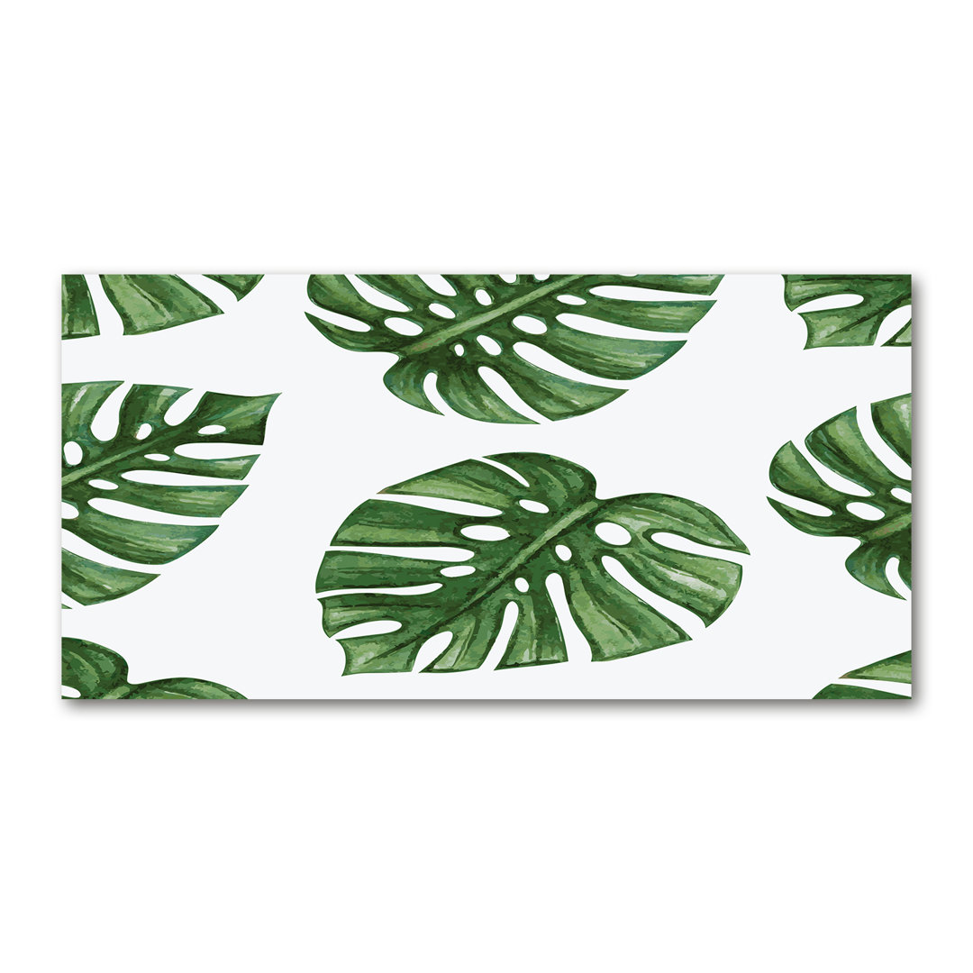 Monstera - Kunstdrucke auf Leinwand - Wrapped Canvas