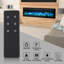 Eul 17 Stories Black Electric Fireplace-144850142